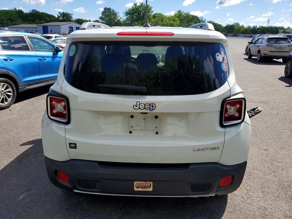 2017 Jeep Renegade მანქანა იყიდება აუქციონზე, vin: ZACCJADB2HPE47821, აუქციონის ნომერი: 57221046