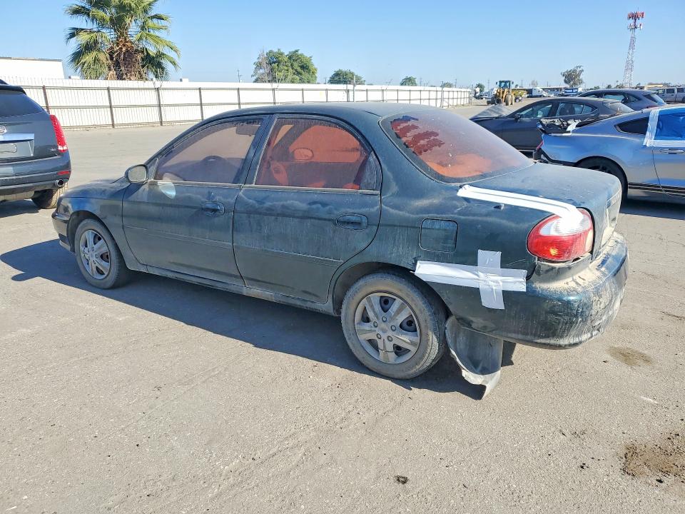 1999 Kia Sephia მანქანა იყიდება აუქციონზე, vin: KNAFB1218X5803598, აუქციონის ნომერი: 58554906