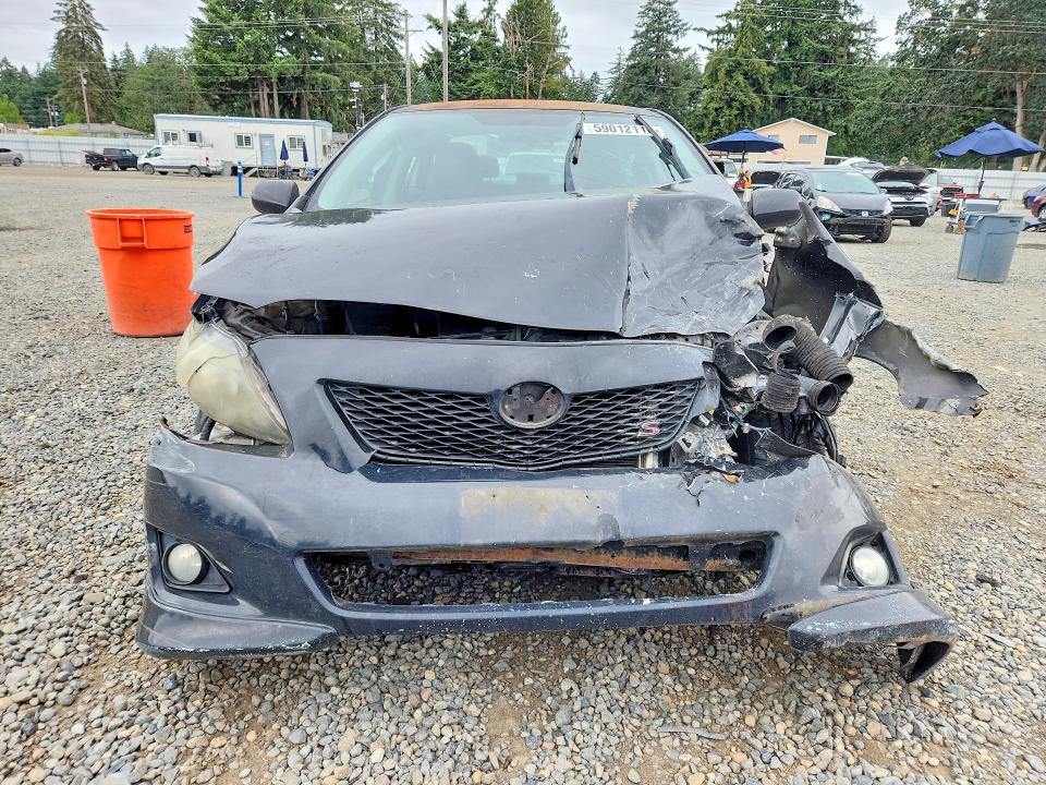 59012116 :رقم المزاد ، 1NXBU40E19Z076165 vin ، 2009 Toyota Corolla مزاد بيع