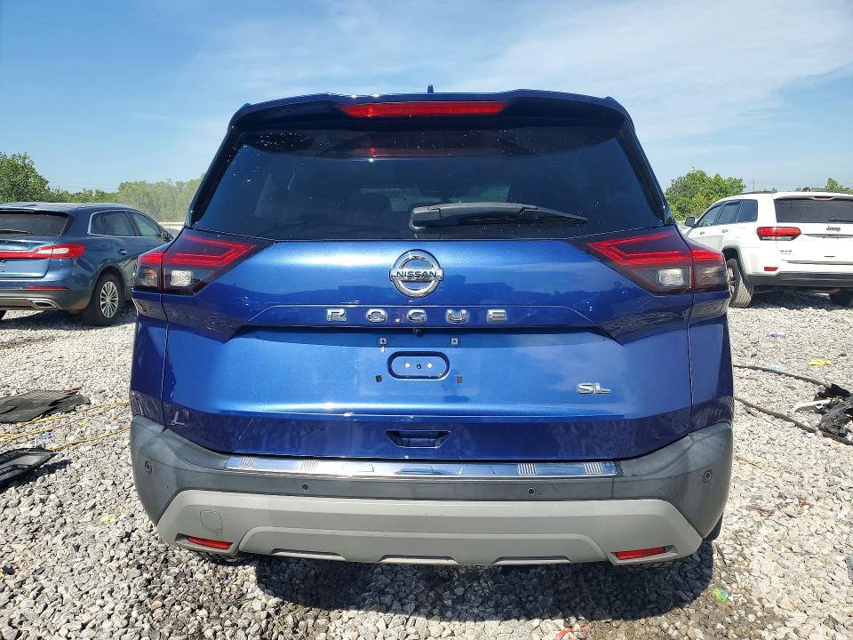 Продажа на аукционе авто 2021 Nissan Rogue, vin: 5N1AT3CA4MC754553, номер лота: 55218076