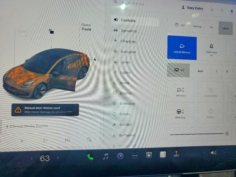 2019 Tesla Model 3 მანქანა იყიდება აუქციონზე, vin: 5YJ3E1EA2KF297623, აუქციონის ნომერი: 58230046
