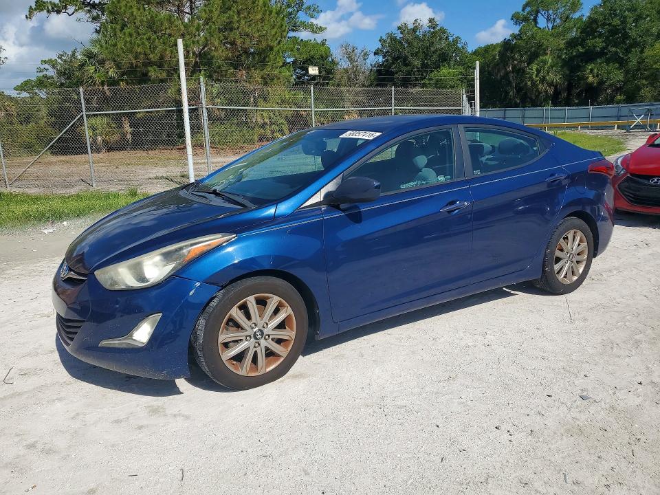 2015 Hyundai Elantra მანქანა იყიდება აუქციონზე, vin: 5NPDH4AE3FH640842, აუქციონის ნომერი: 56057416
