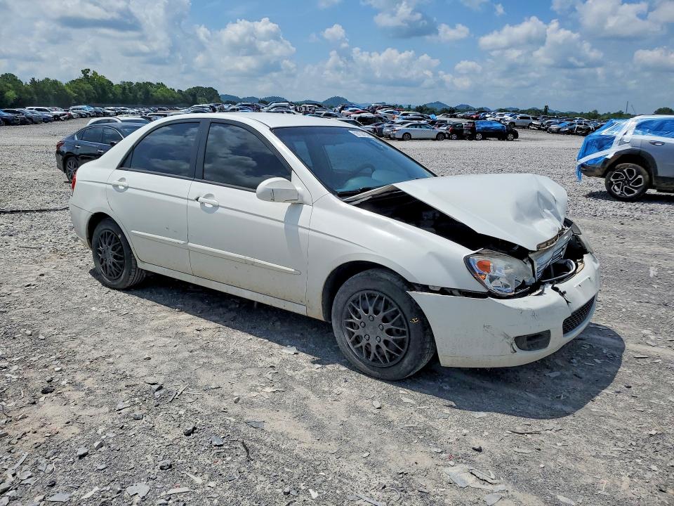Продажа на аукционе авто 2007 Kia Spectra, vin: KNAFE121175432839, номер лота: 59138156
