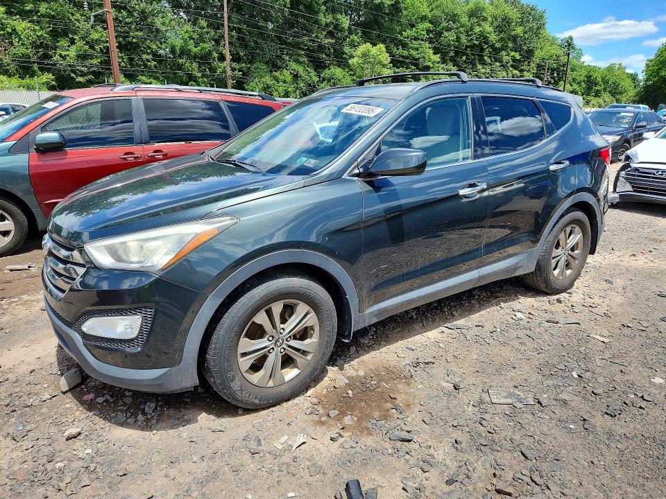 2014 Hyundai Santa Fe Sport მანქანა იყიდება აუქციონზე, vin: 5XYZU3LB2EG154785, აუქციონის ნომერი: 56132096