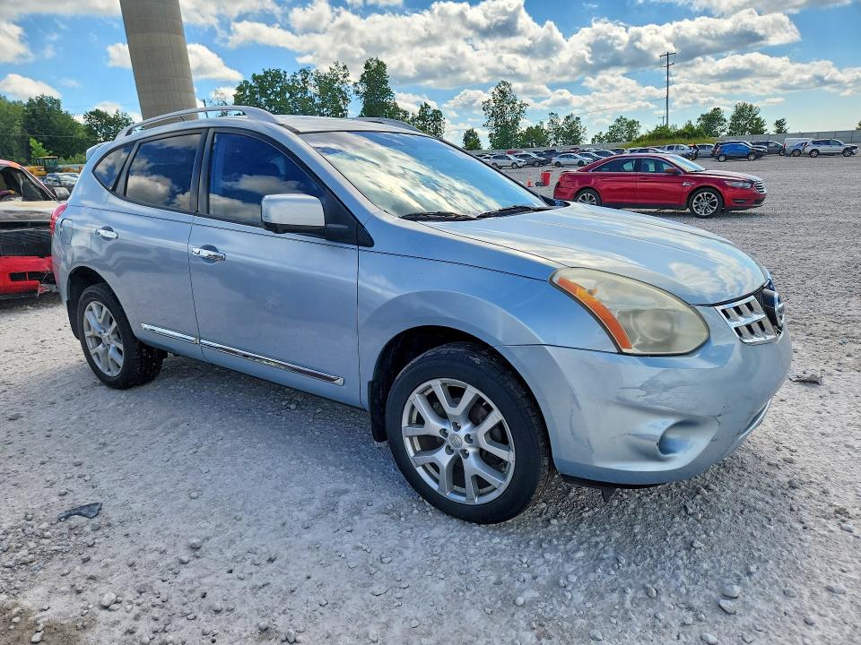 57752066 :رقم المزاد ، JN8AS5MV4DW124541 vin ، 2013 Nissan Rogue مزاد بيع