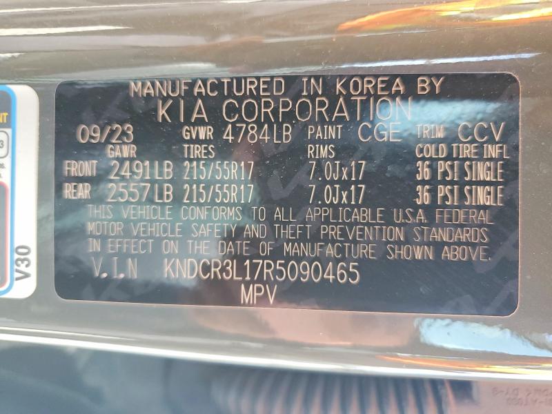 Продажа на аукционе авто 2024 Kia Niro, vin: KNDCR3L17R5090465, номер лота: 56627676