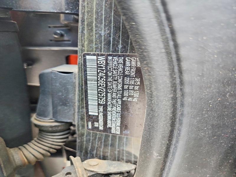 Aukcja sprzedaży 2014 Bmw I3, vin: WBY1Z4C56EV275759, numer aukcji: 57953826