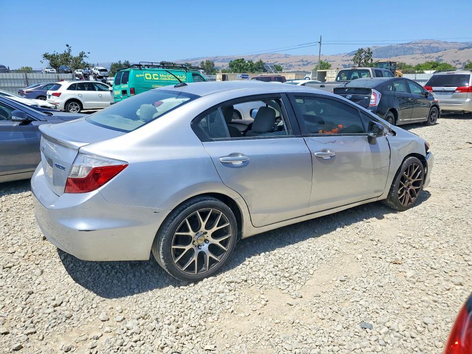 56181386 :رقم المزاد ، JHMFB4F28CS010402 vin ، 2012 Honda Civic مزاد بيع