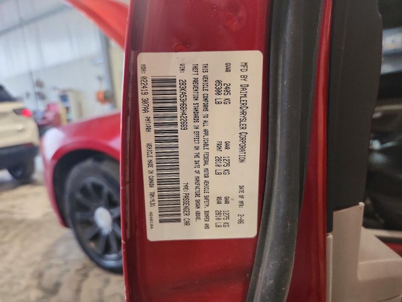 Aukcja sprzedaży 2006 Dodge Charger, vin: 2B3KA53H66H422669, numer aukcji: 55711086