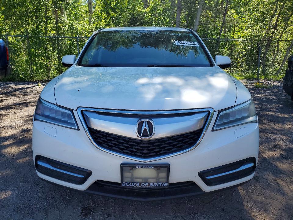 58415356 :رقم المزاد ، 5FRYD4H24EB505387 vin ، 2014 Acura Mdx مزاد بيع