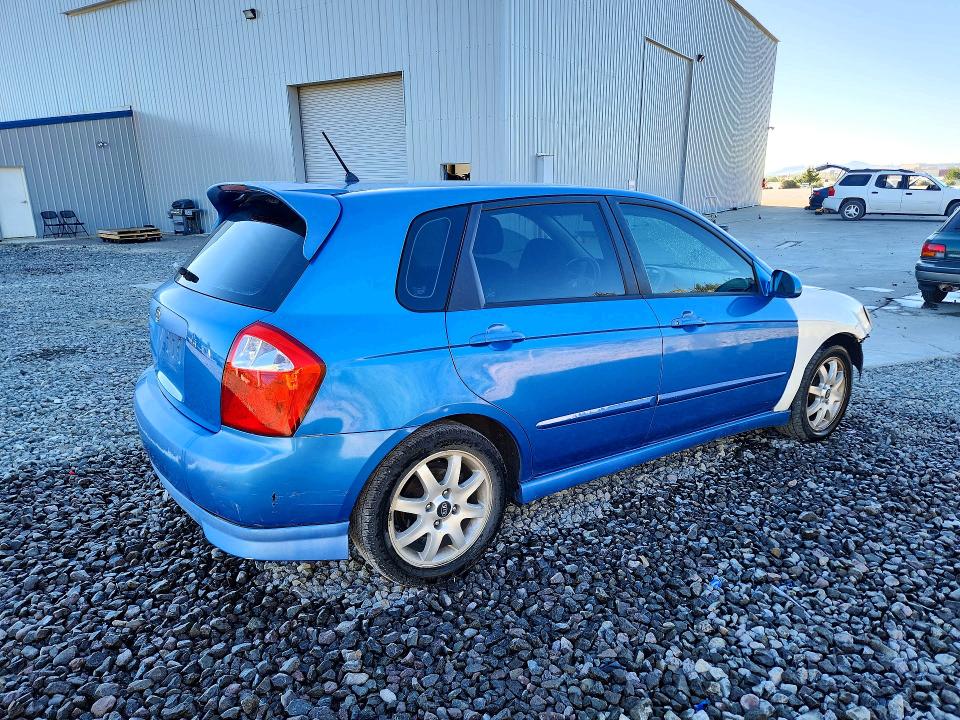 2005 Kia Spectra მანქანა იყიდება აუქციონზე, vin: KNAFE161555118313, აუქციონის ნომერი: 56185226