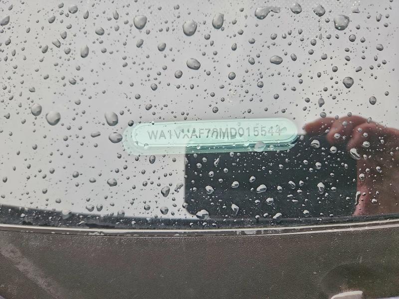 58104706 :رقم المزاد ، WA1VXAF78MD015544 vin ، 2021 Audi Q7 مزاد بيع