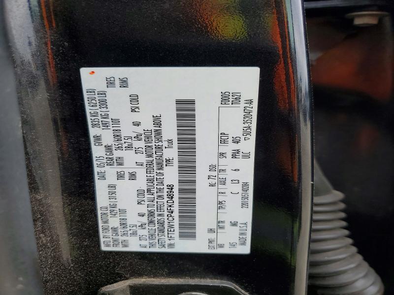 2015 Ford F150 მანქანა იყიდება აუქციონზე, vin: 1FTEW1CP4FKD48948, აუქციონის ნომერი: 58474686