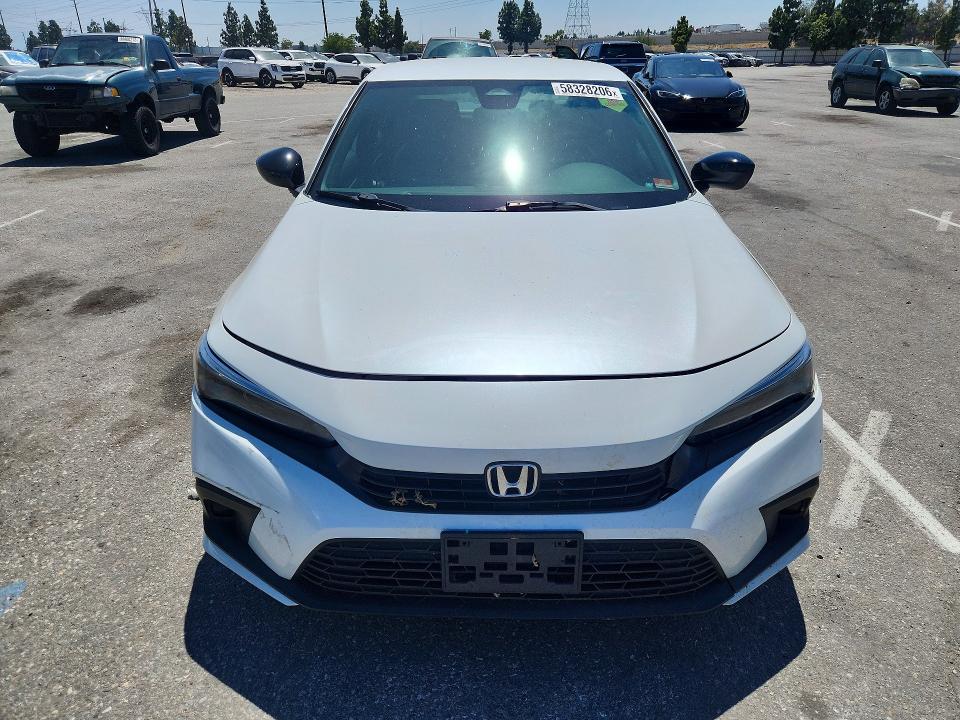 Продаж на аукціоні авто 2022 Honda Civic, vin: 2HGFE2F57NH534272, номер лоту: 58328206
