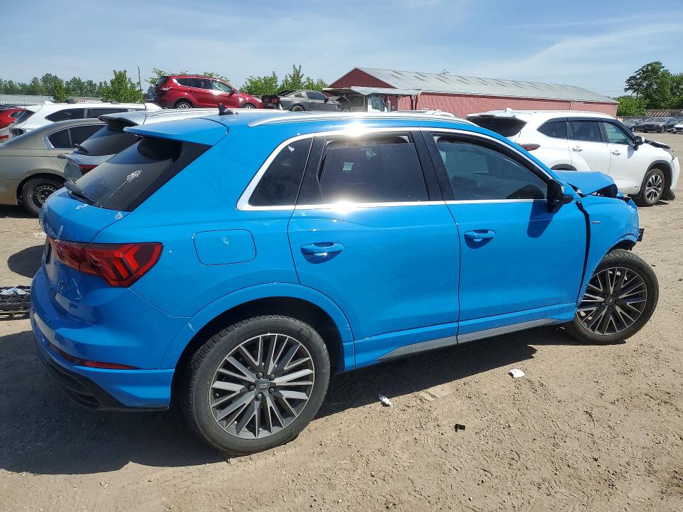2020 Audi Q3 მანქანა იყიდება აუქციონზე, vin: WA1EECF39L1005247, აუქციონის ნომერი: 56083696
