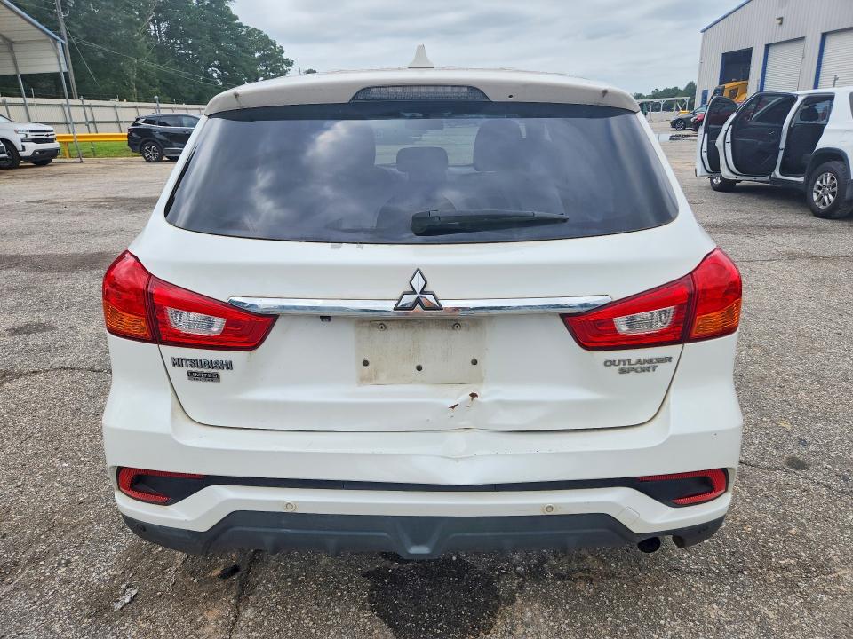 2018 Mitsubishi Outlander Sport მანქანა იყიდება აუქციონზე, vin: JA4AP3AU9JU010744, აუქციონის ნომერი: 55580676