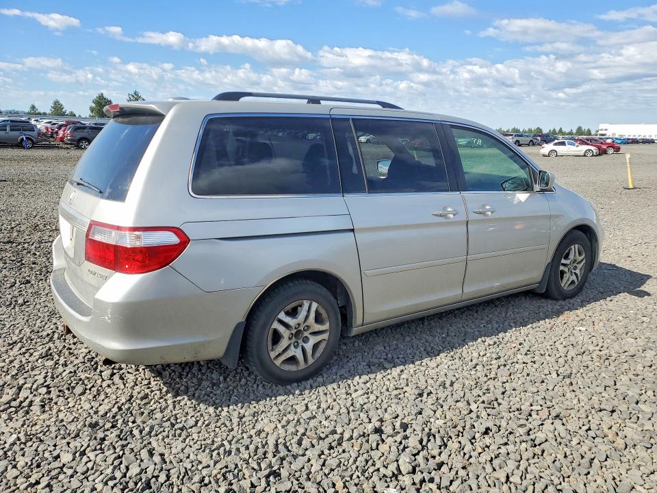 2005 Honda Odyssey მანქანა იყიდება აუქციონზე, vin: 5FNRL38725B096689, აუქციონის ნომერი: 57731276