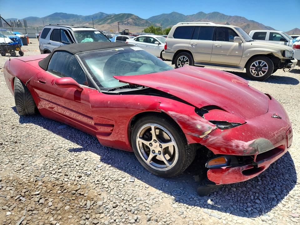 57019946 :رقم المزاد ، 1G1YY32G925125052 vin ، 2002 Chevrolet Corvette مزاد بيع