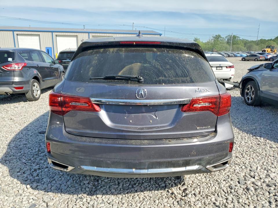 55837346 :رقم المزاد ، 5FRYD4H37HB000389 vin ، 2017 Acura Mdx مزاد بيع