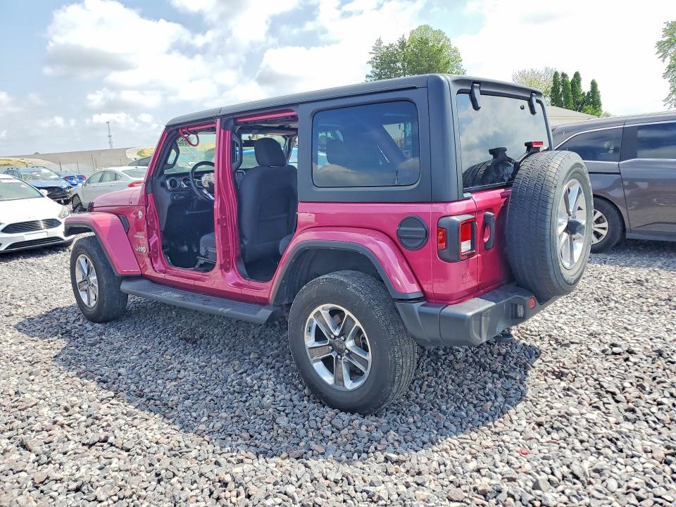 2022 Jeep Wrangler Unlimited მანქანა იყიდება აუქციონზე, vin: 1C4HJXEG7NW104715, აუქციონის ნომერი: 56634556