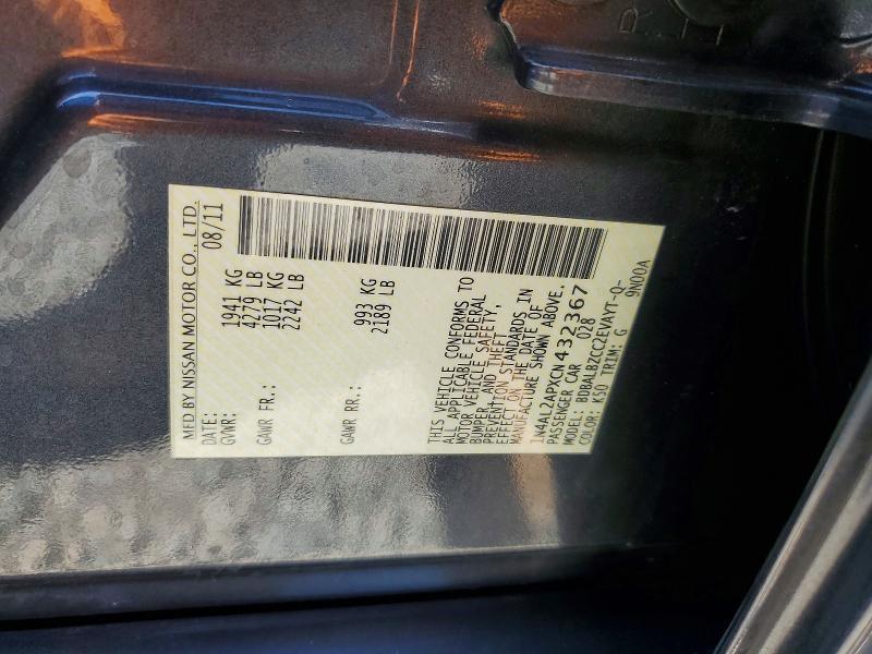 Aukcja sprzedaży 2012 Nissan Altima, vin: 1N4AL2APXCN432367, numer aukcji: 58040356