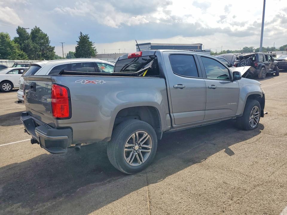2021 Chevrolet Colorado მანქანა იყიდება აუქციონზე, vin: 1GCGTBEN7M1260143, აუქციონის ნომერი: 56577816