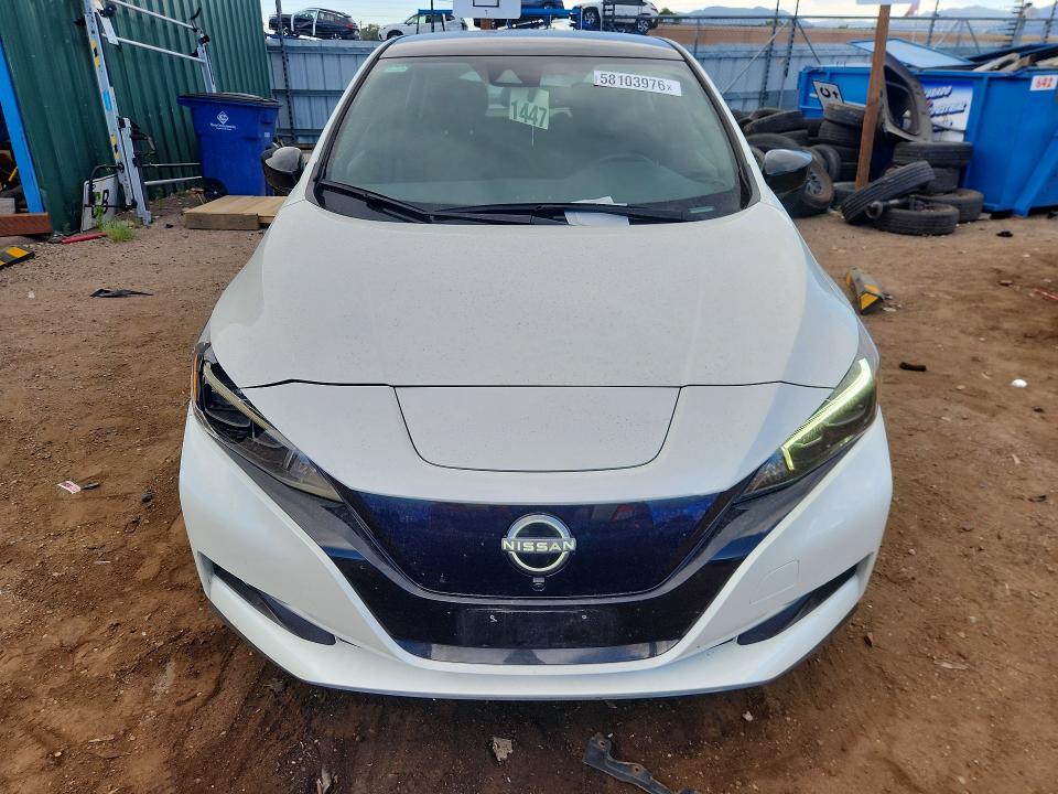 58103976 :رقم المزاد ، 1N4CZ1CV0SC557479 vin ، 2025 Nissan Leaf مزاد بيع