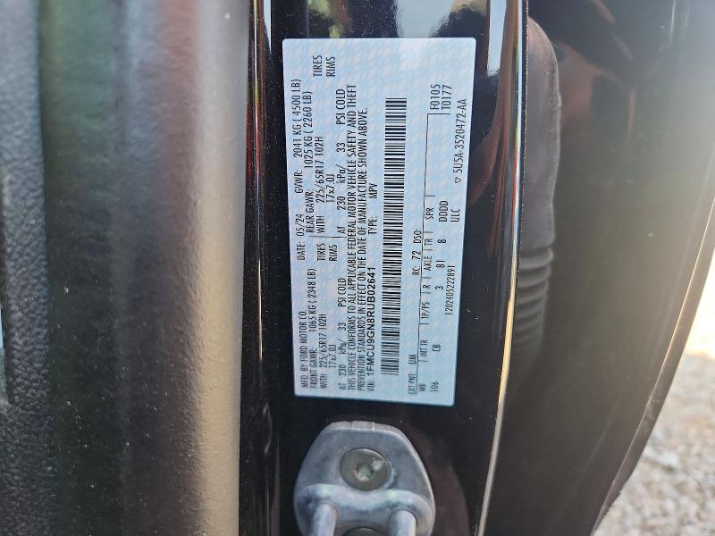 Продаж на аукціоні авто 2024 Ford Escape, vin: 1FMCU9GN8RUB02641, номер лоту: 58009866