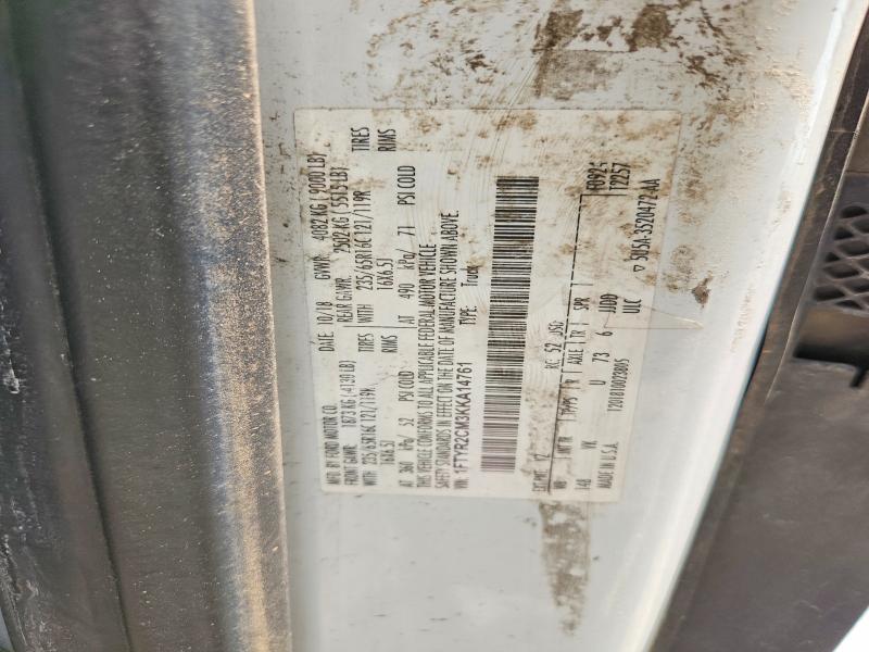 Aukcja sprzedaży 2019 Ford Transit, vin: 1FTYR2CM3KKA14761, numer aukcji: 58145916