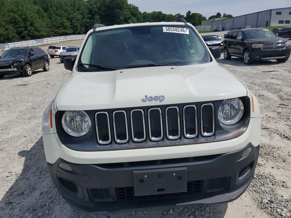 Aukcja sprzedaży 2016 Jeep Renegade, vin: ZACCJBAT2GPE02489, numer aukcji: 58558246