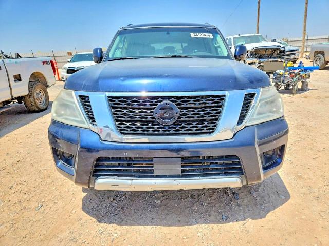 2017 Nissan Armada მანქანა იყიდება აუქციონზე, vin: JN8AY2NCXH9506720, აუქციონის ნომერი: 58107476