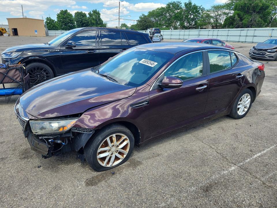 2012 Kia Optima მანქანა იყიდება აუქციონზე, vin: 5XXGM4A72CG055929, აუქციონის ნომერი: 55893546