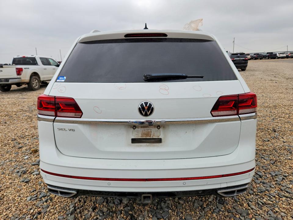 58046136 :رقم المزاد ، 1V2CR2CA9MC582251 vin ، 2021 Volkswagen Atlas مزاد بيع