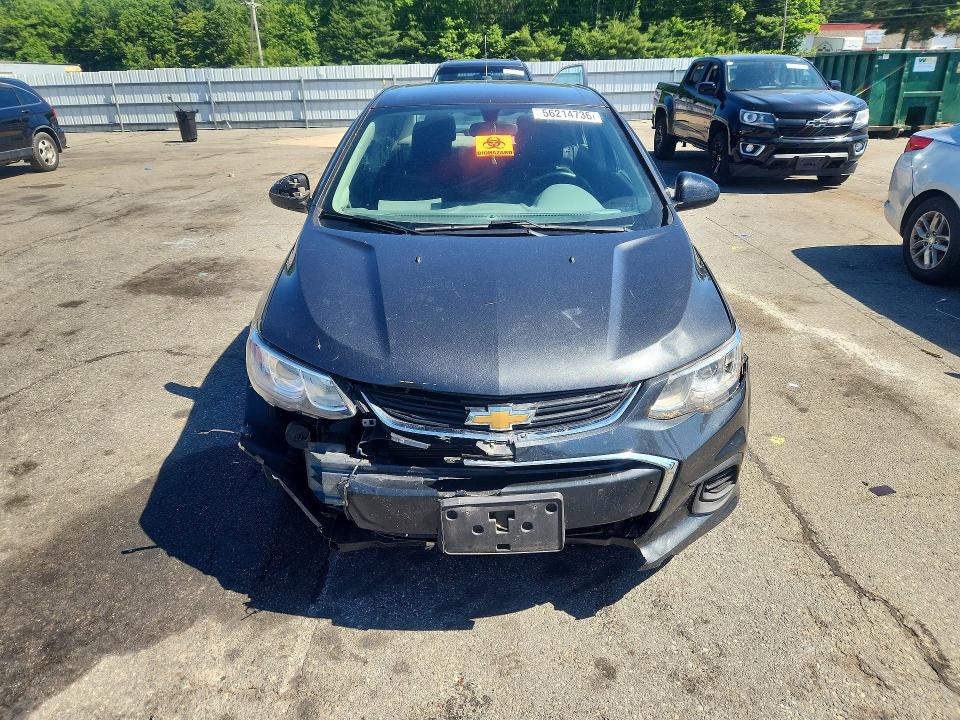 56214736 :رقم المزاد ، 1G1JD5SB7L4100509 vin ، 2020 Chevrolet Sonic مزاد بيع