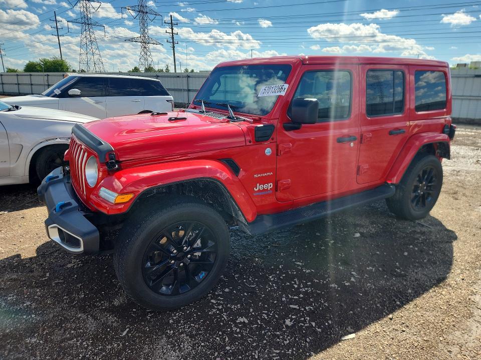 Auction sale of the 2022 Jeep Wrangler Unlimited, vin: 1C4JJXP61NW108281, lot number: 57013266