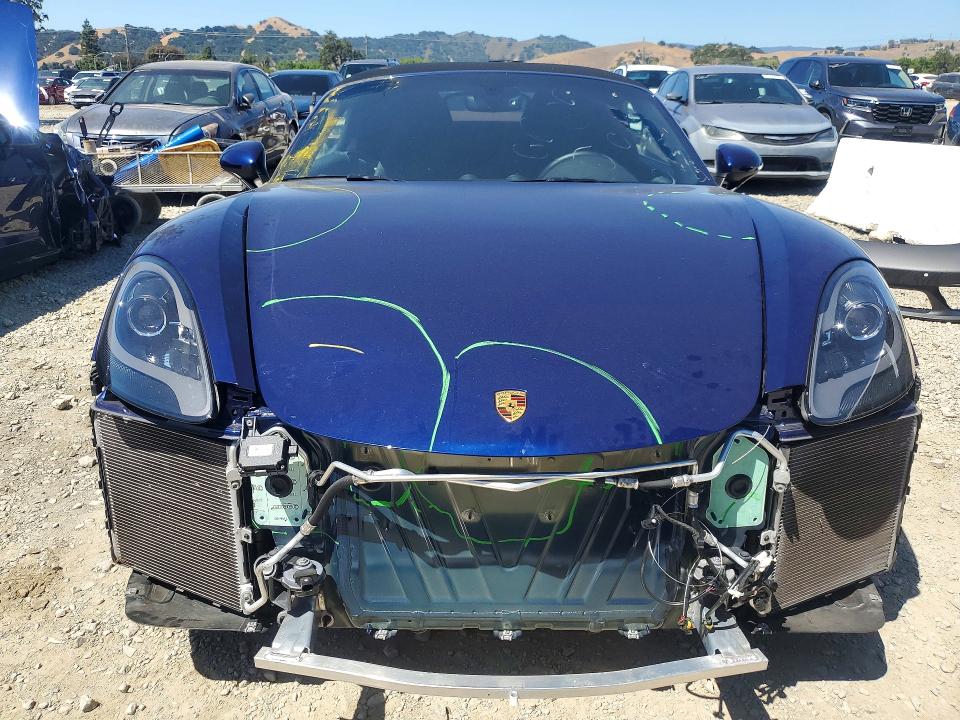 Продаж на аукціоні авто 2024 Porsche Boxster, vin: WP0CA2A87RK205214, номер лоту: 56349826