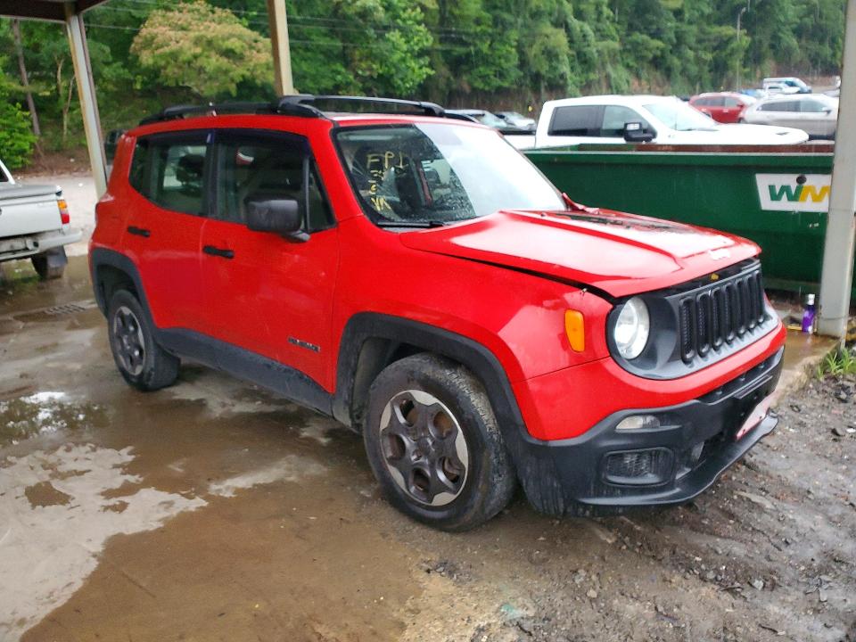 2015 Jeep Renegade მანქანა იყიდება აუქციონზე, vin: ZACCJBAH0FPB97653, აუქციონის ნომერი: 55148506
