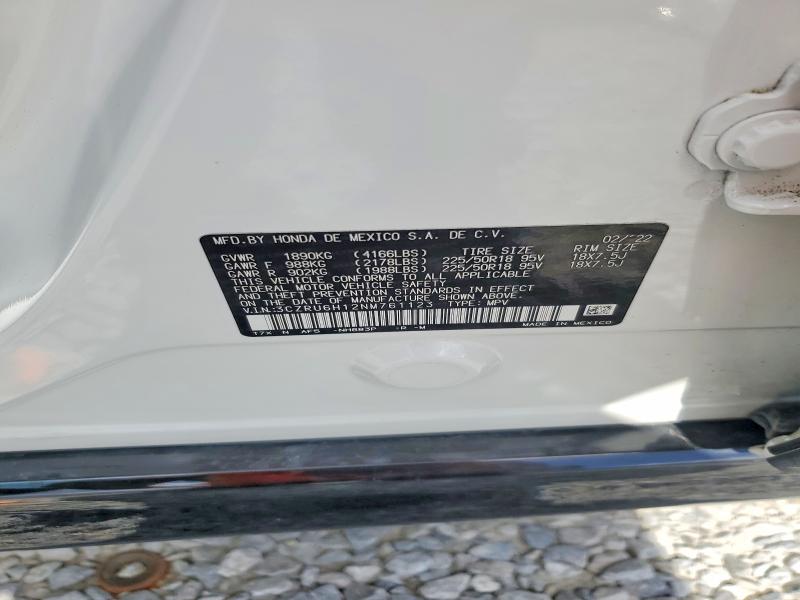 Aukcja sprzedaży 2022 Honda Hr-v, vin: 3CZRU6H12NM761123, numer aukcji: 56687116