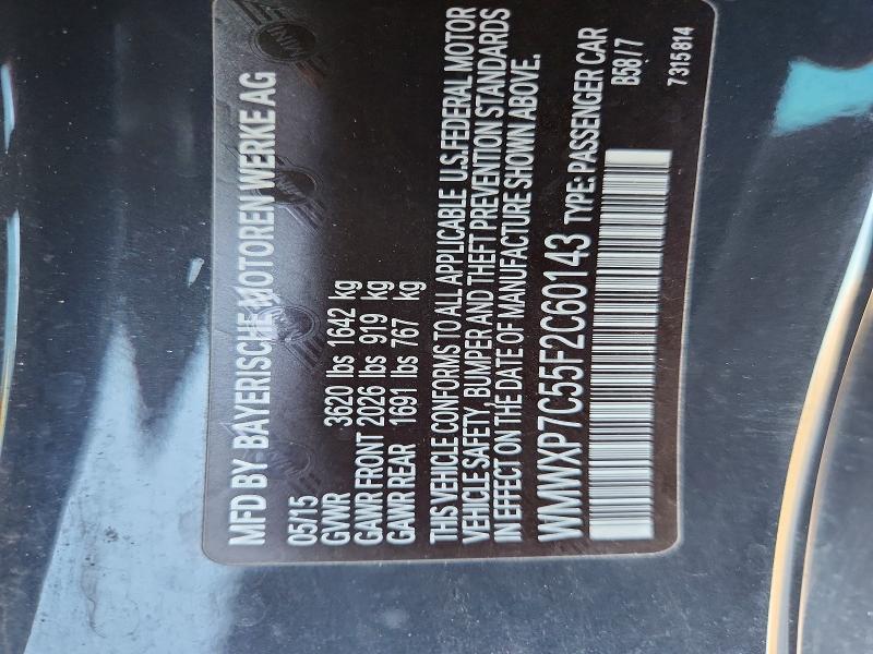 Продажа на аукционе авто 2015 Mini Cooper, vin: WMWXP7C55F2C60143, номер лота: 54625526