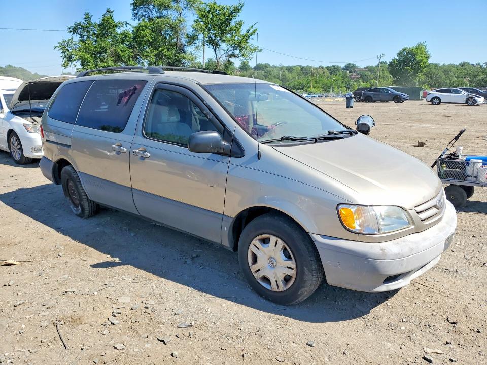 55785116 :رقم المزاد ، 4T3ZF19C62U506357 vin ، 2002 Toyota Sienna مزاد بيع