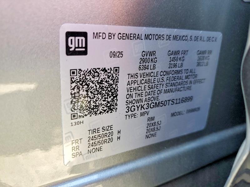 Aukcja sprzedaży 2026 Cadillac Optiq, vin: 3GYK3GM50TS116899, numer aukcji: 55641736