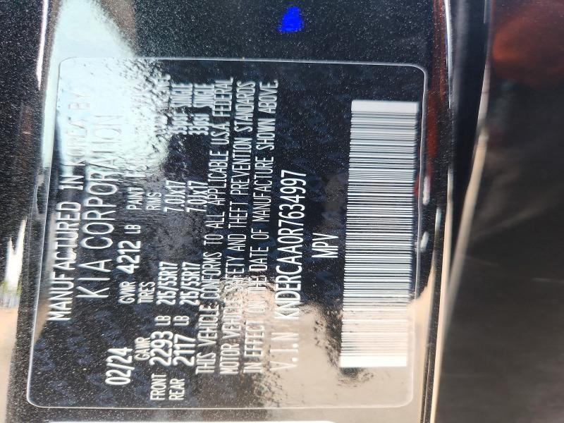 2024 Kia Seltos მანქანა იყიდება აუქციონზე, vin: KNDERCAA0R7634997, აუქციონის ნომერი: 57342666