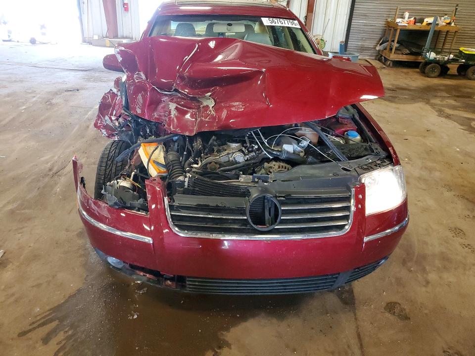 56767796 :رقم المزاد ، WVWPD63B92P304957 vin ، 2002 Volkswagen Passat مزاد بيع