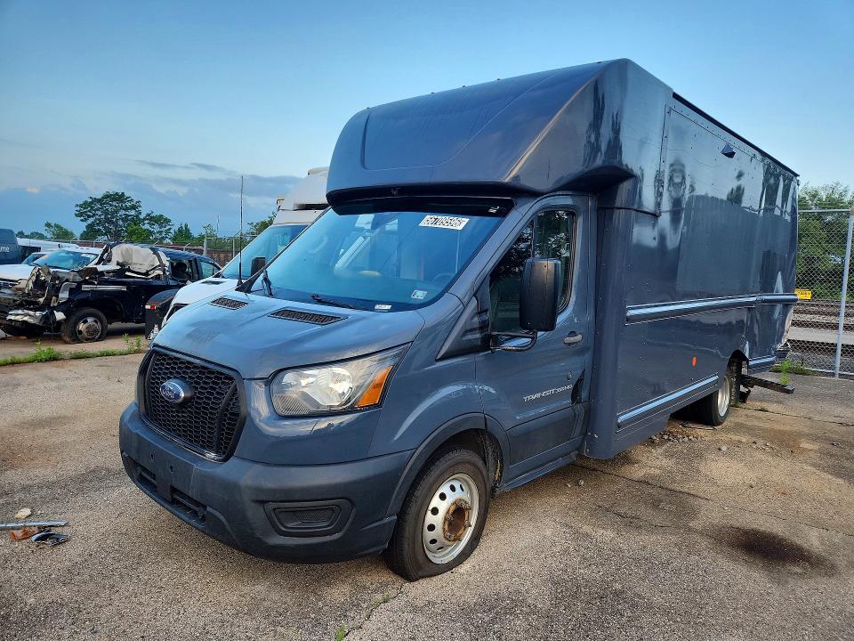 56709596 :رقم المزاد ، 1FDDF6P87MKA17270 vin ، 2021 Ford Transit مزاد بيع