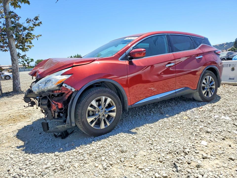 59218716 :رقم المزاد ، 5N1AZ2MG6HN169558 vin ، 2017 Nissan Murano مزاد بيع