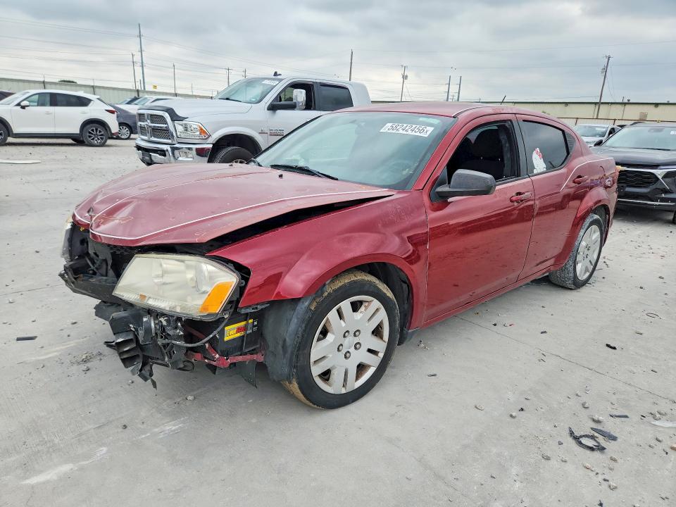 Aukcja sprzedaży 2014 Dodge Avenger, vin: 1C3CDZAB3EN176139, numer aukcji: 58242456