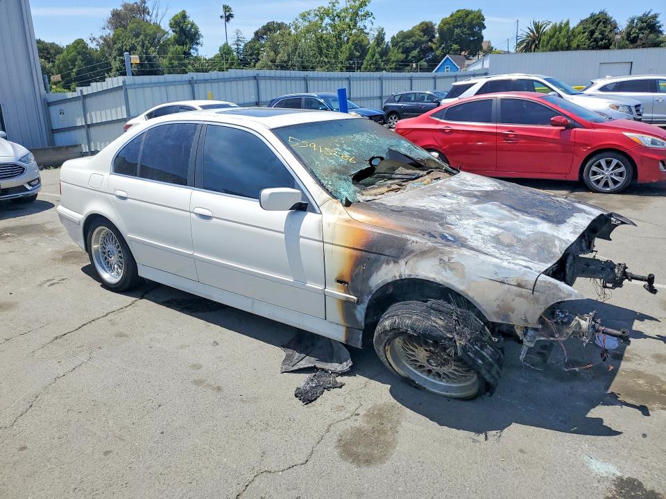 2001 Bmw 525 მანქანა იყიდება აუქციონზე, vin: WBADT43441GX27209, აუქციონის ნომერი: 55915286