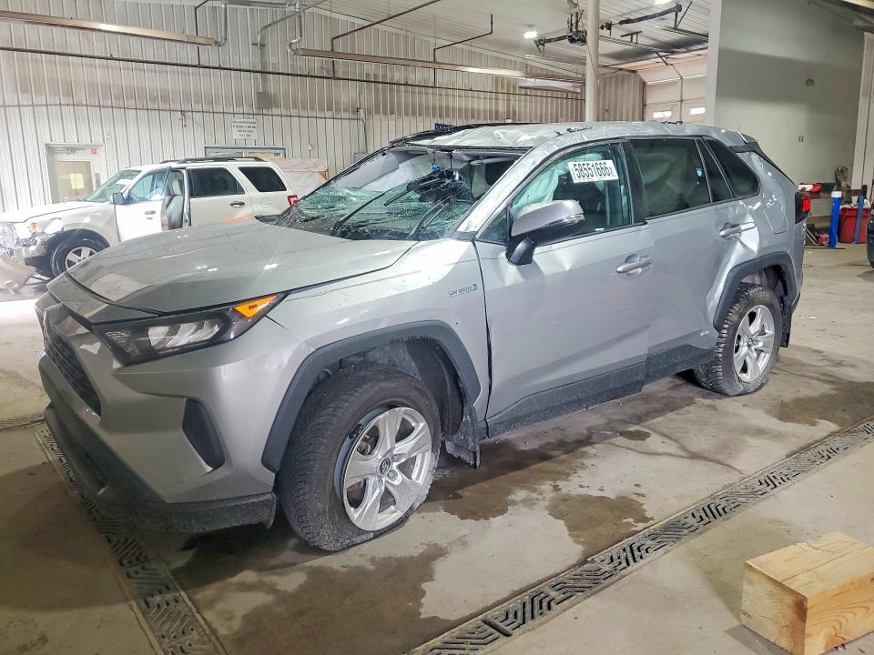 58551666 :رقم المزاد ، 2T3MWRFV1LW053510 vin ، 2020 Toyota Rav4 مزاد بيع