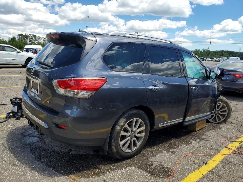 58071086 :رقم المزاد ، 5N1AR2MN9EC627602 vin ، 2014 Nissan Pathfinder مزاد بيع