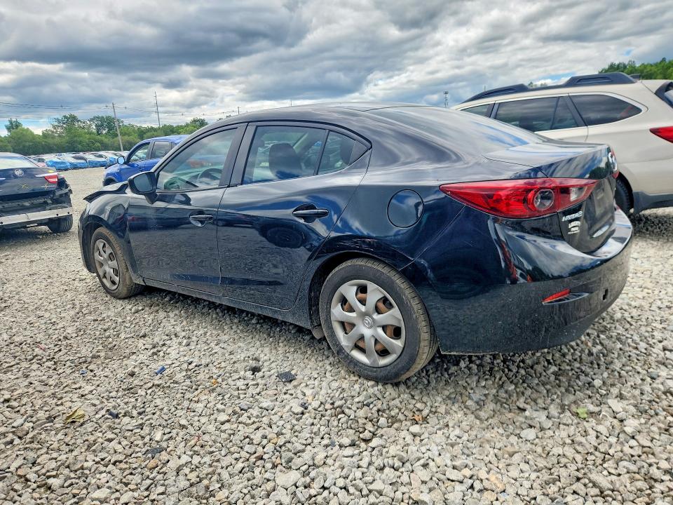 57131286 :رقم المزاد ، JM1BM1T79G1284132 vin ، 2016 Mazda 3 مزاد بيع